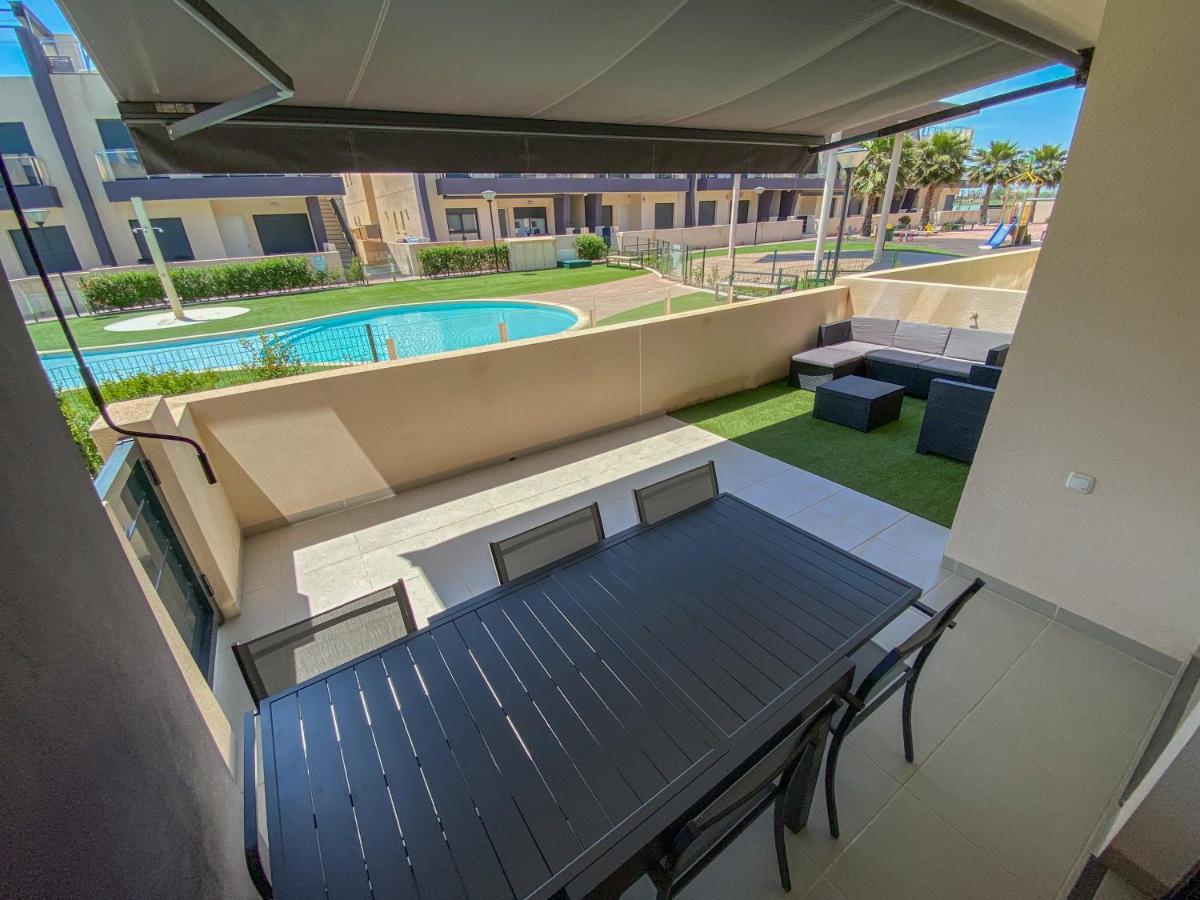 Higuericas 411 - Planta Baja - Vista Piscina - Cerca Playa Pilar de la Horadada Exterior foto